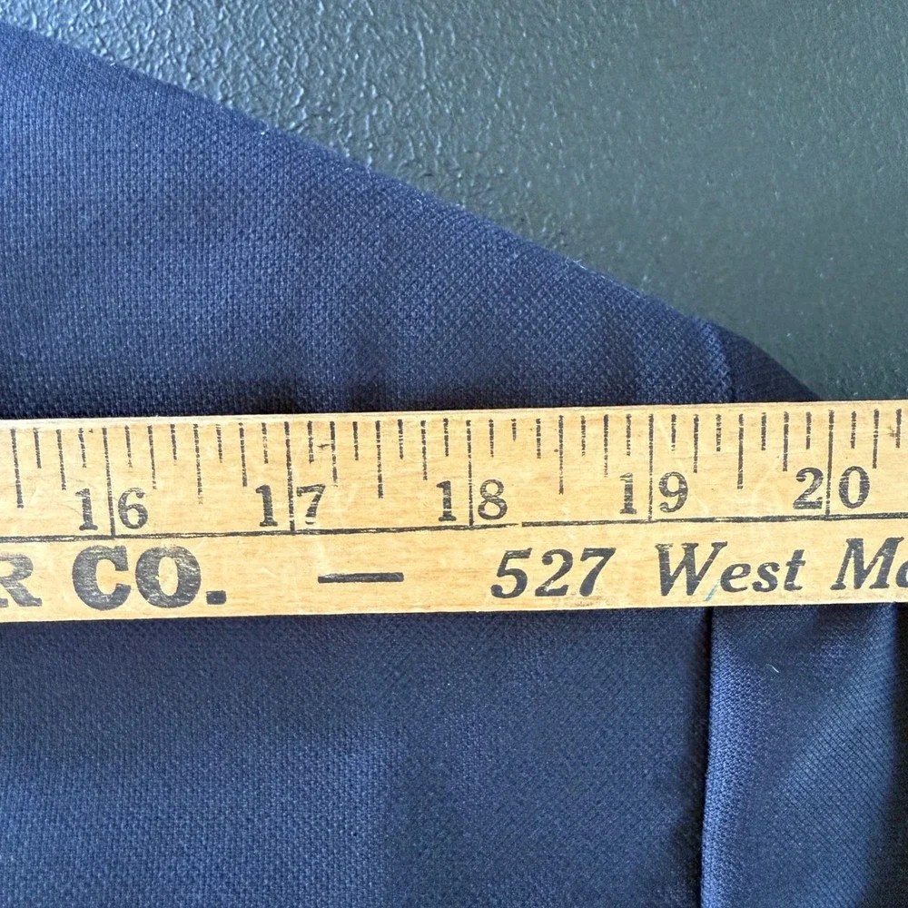 Jos‎ A Bank Travelers Mens Wool Navy Blue Blazer 41R Gold Crest Buttons Tailored
